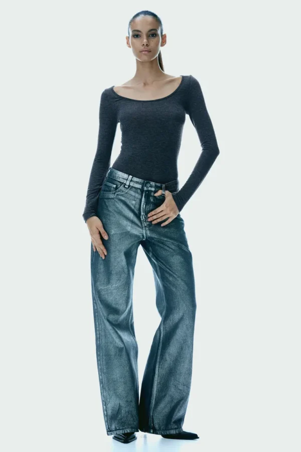 Scoop-neck top - Image 3