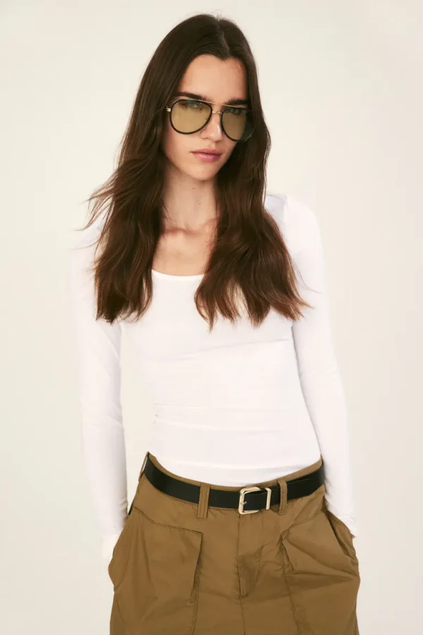 Scoop-neck top - Image 2